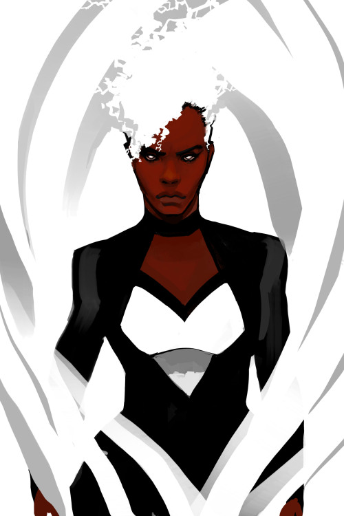 januariat:

i did this instead of things I was supposed to do….ororo is a stone cold badass
