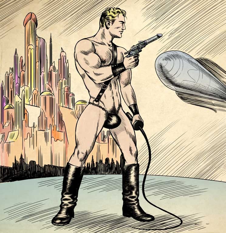 dalelazarov:

It’s Alessio Slonimsky’s Leather Flash Gordon!  This is the 11th entry in the Homoerotic Leatherman Superhero Pin-Up Challenge. :)ATTN: ARTISTS/ILLUSTRATORS/CARTOONISTS OF G+/Tumblr/Facebook/DeviantArt/Twitter/etc: It’s the Homoerotic Leatherman Superhero Pin-Up Challenge! This challenge is inspired by Warren Ellis’ statement that superhero costumes are “pervert suits”. :-D  Your pin-up entry must feature a leathered-up version of your favorite superhero. Diversity in body type, race, size, age, ethnicity, masculinity, etc, etc, etc, are extremely welcome. But note that I will reject entries that are Leatherman Wolverine!  I see too many of those already. :-DYour deadline is Sunday, April 12th, 2015. IMPORTANT: When you are done with your illustration, send the image to dalelazarov@gmail.com along with 1) the name you want me to credit for the illustration, 2) a link to your web-presence if you want me to use one with the Tumblr post, and 3) the name you want me to tag on Facebook (friend me if we’re not FB friends!) and/or G+ if you want me to tag you there. I will post Homoerotic Leatherman Superhero Pin-Ups on my tumblog, my Pinterest and on my other online presences, with credit and/or link to participants, as I receive them.﻿