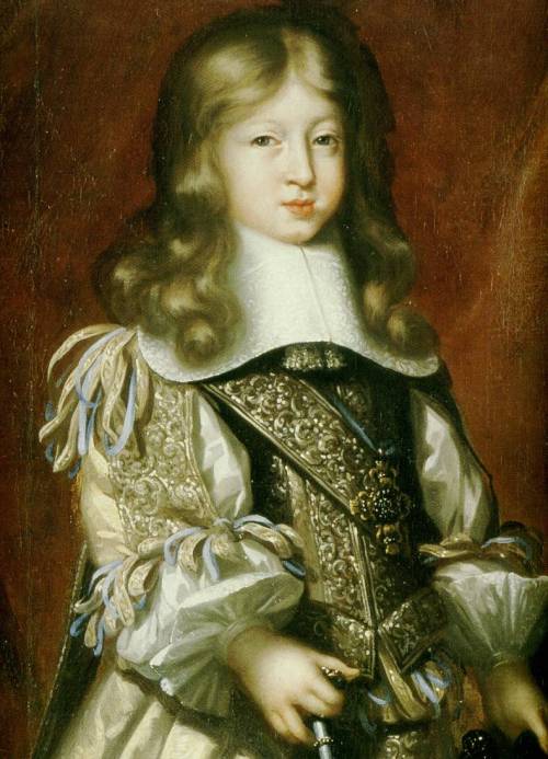 tiny-librarian:

A portrait of a young Louis XIV.
Source
