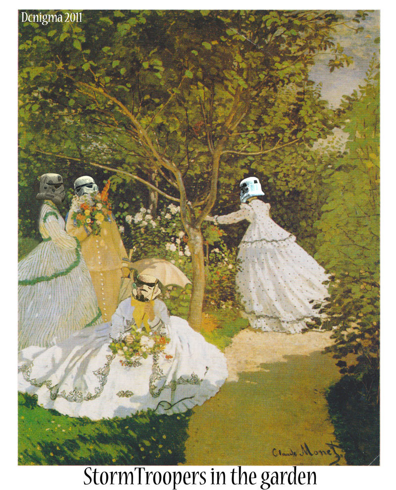 StormTroopers in the garden

Claude Monet (1840-1926)Women in the GardenCirca 1866Oil on canvasH. 255; W. 205&#160;cm
