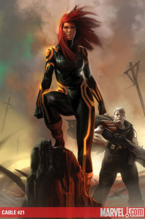 And to end the night here is another one of Marvel&rsquo;s badass redheads; Hope!