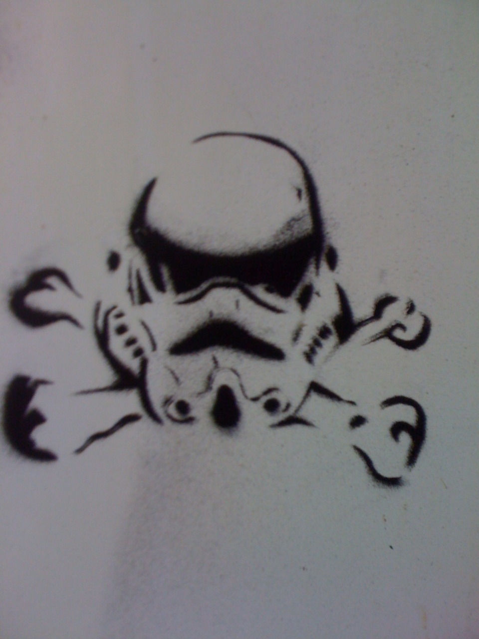 
Stormtrooper Jolly Rogers Cut Out
Spray on Refrigerator; Canvas; T-Shirt
