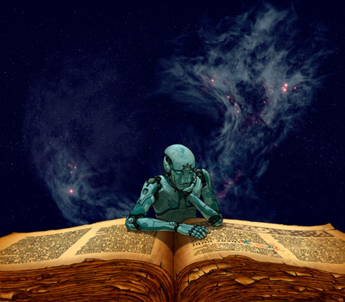 
Read the universe / Leyendo el universo (ilustración de Antonio Javier Caparo)
