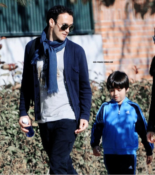 Photo of Ricardo Carvalho  & his  Son  Rodrigo Carvalho