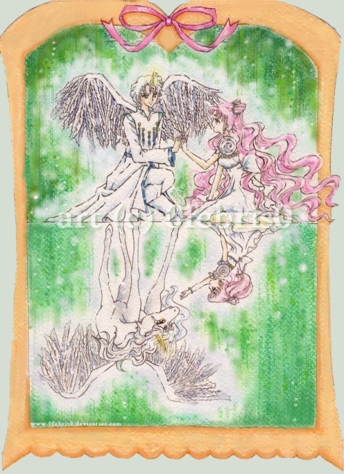 bunny333501:

My all time favorite Sailor Moon couple.
