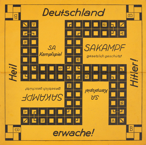 SAKAMPF board game. 1933 After 1933 all German... - 100 Objects from ...