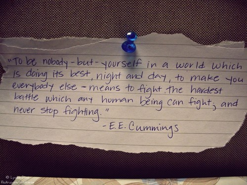 Lighthouse of Quotes, e.e. cummings