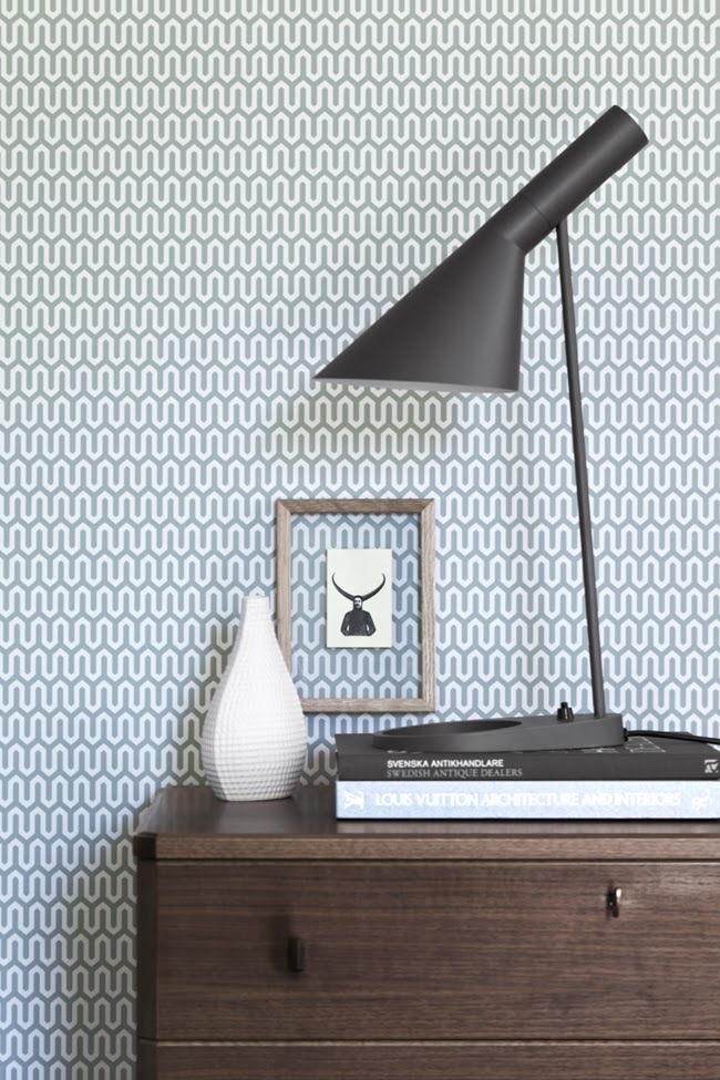Wallpapers by Scandinavian Designers The textile...