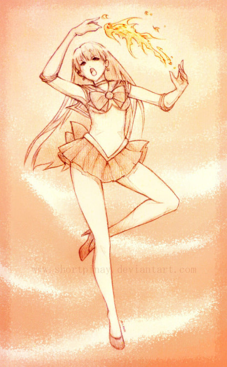 Day 90: Sailor Mars by =shortpinay