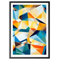 5 days left to pick up this #limitededition print by @1xrun 16” x 24” archival inks on 300gsm fine art paper. Here’s the link: http://1xrun.com/runs/Angles_Of_Elevation #vanstheomega #radelaide #fineartprint #geometricart