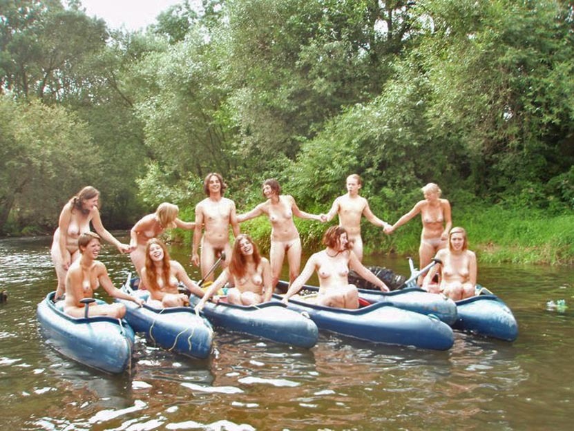 Canoeing Nude 105