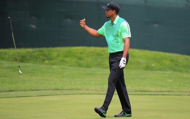 Tiger Woods probably isn't going to make the cut at Augusta this year. (Getty Images)