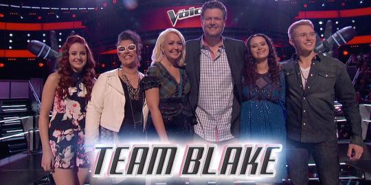 Team Blake The Voice season 8