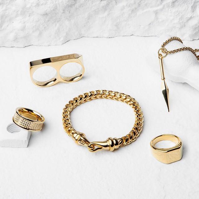 Follow @VitalyDesign for bold contemporary rings, bracelets and