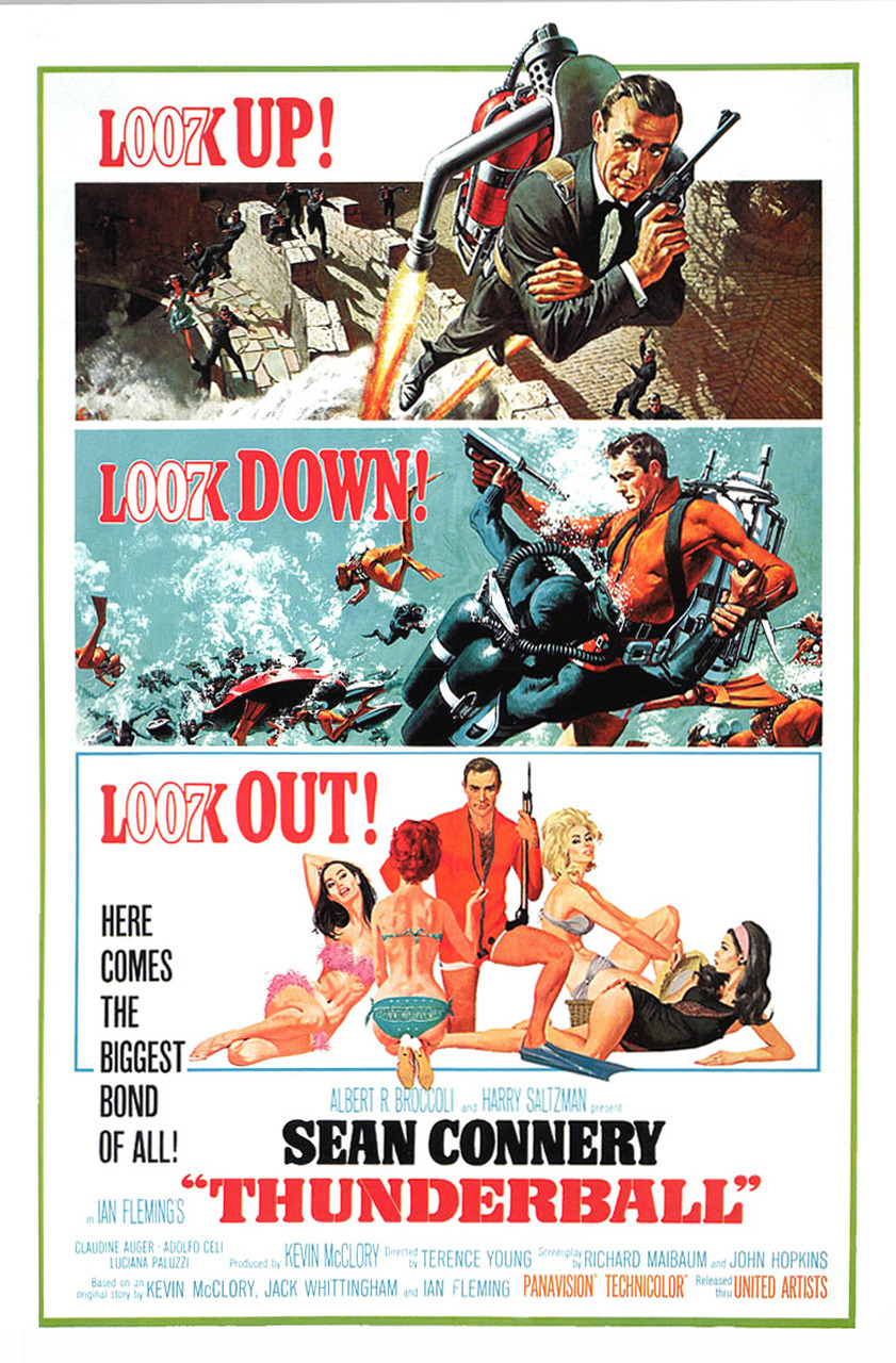 James Bond - The Spy Who Thrills Us, Thunderball - And the Kitchen Sink!