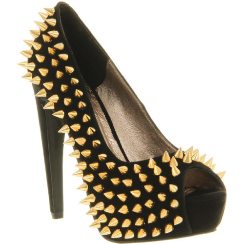 Jeffrey Campbell During Spike High Heel liked on Polyvore (see ...