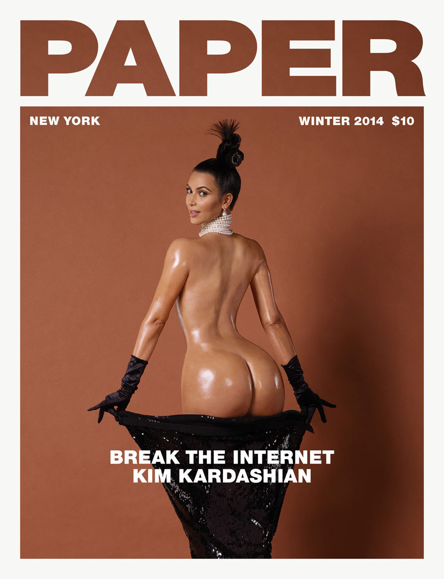 Paper magazine kim kardashian nude