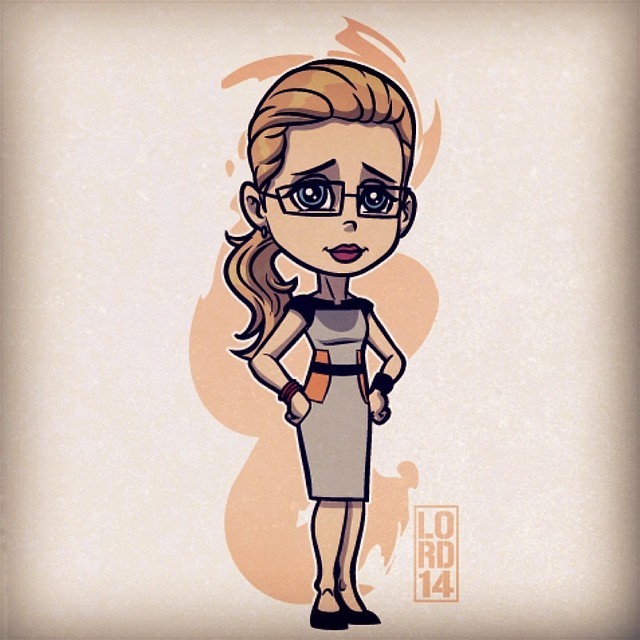 Felicity Smoak as rendered by a fan eager to be part of the multiverse.