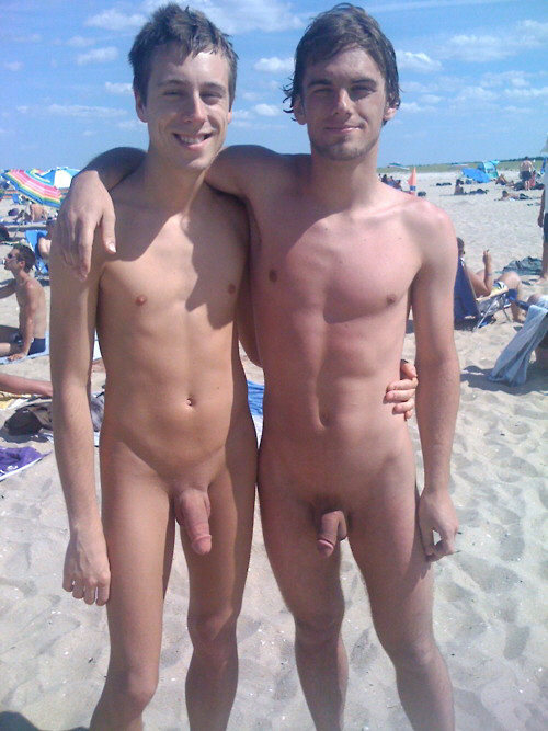 Cute nudist boys beach