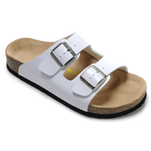 ... Footbed White Sand Suede Sandals | Birkenstock USA Official Site