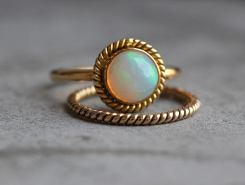 Opal wedding rings tumblr