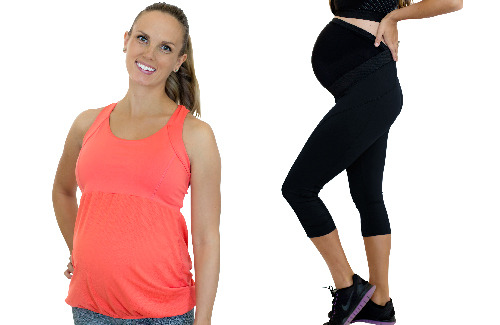 cute maternity workout clothes