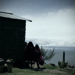 It feels like a life time ago. Lake Titicaca looking towards Bolivia.