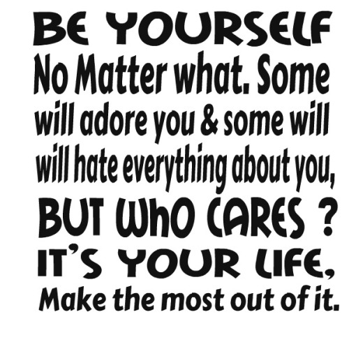 quotes about being yourself
