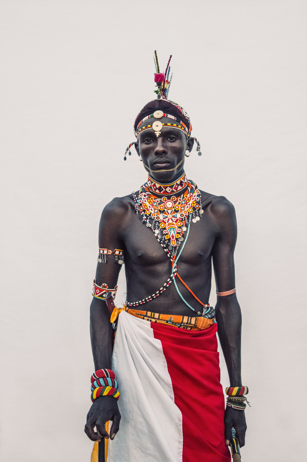 Native Nudity (nativenudity): Samburu Warriors by Dirk Rees. The Samburu people are a semi-nomadic tribe whose livelihood is dependent on the cattle, sheep and goat they raise. There is estimated to be 150,000 Samburu people living in the central Rift Valley of Kenya. Distinct social groups are strictly defined by gender and age among the tribe. Woman are defined as either married, young women of marriageable age or children. Men progress through several age sets as well, the most important of which is to become a Moran. These young “warriors” live separately from the community and are not able to associate with women. The Samburu people spend a great deal of time on their personal decorations. The Morans can be distinguished by the elaborate beads and hairstyles they wear. Proud and graceful, these warriors must remain unwed until they reach elder status.