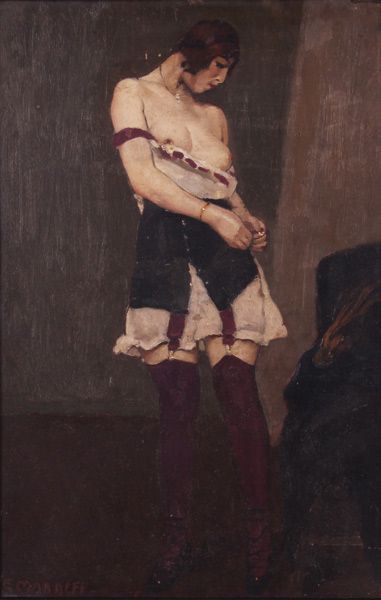 elpasha711: Modèle se rhabillant by Ernest Marneffe (Belgian 1866-1920) 