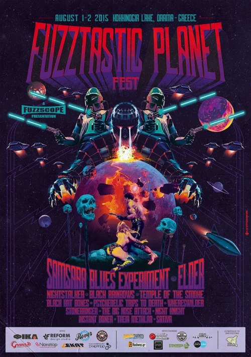 thebignoseattack: August 01-02:  the rock planets align @  Fuzztastic Planet Festival​ 2015!
