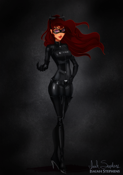 Megara as Catwoman