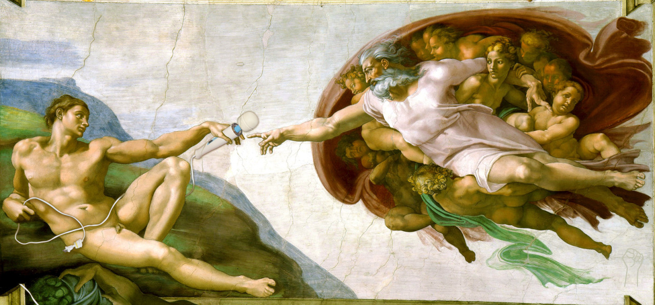 The Creation of the Magic Wand by Michelangelo.