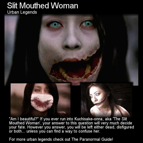 Slit Mouth Woman Urban Legend 8
