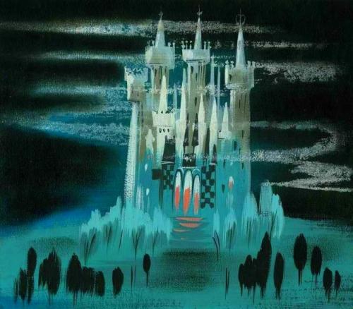 Mary Blair concept art for Walt Disney’s &ldquo;Cinderella&rdquo; (1950) 