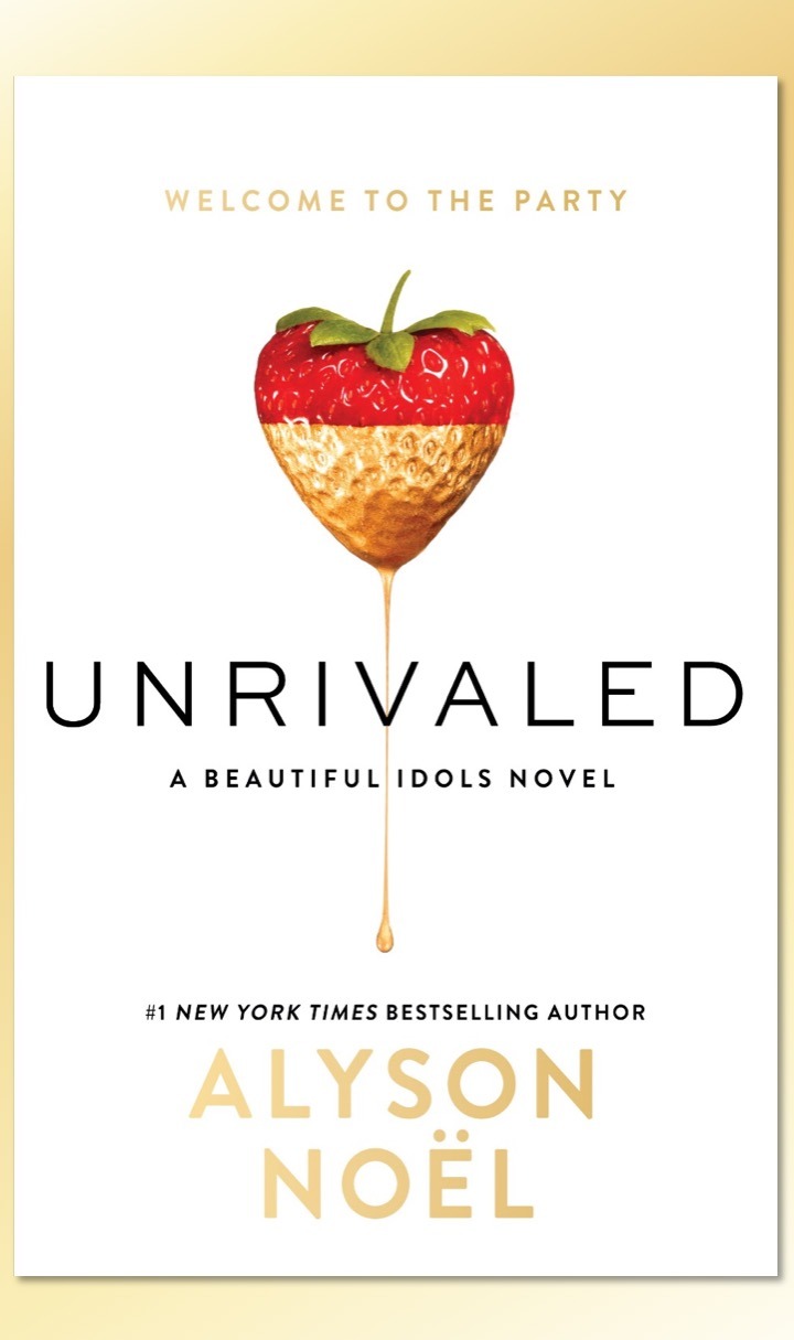 Cover Reveal: UNRIVALED by Alyson Noël