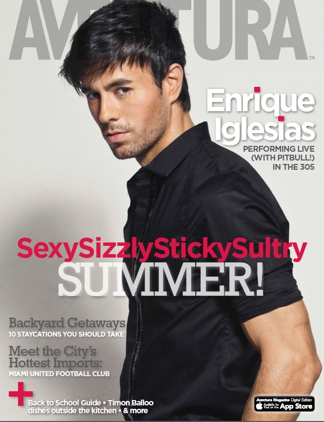 Enrique gil magazine cover