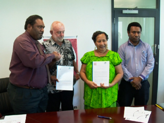 MOU Between Transparency International PNG and Office of Climate Change and Development 