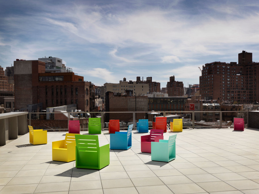 (via 12 Things To Search For At The Brand New Whitney Museum) Mary Heilmann, Chairs