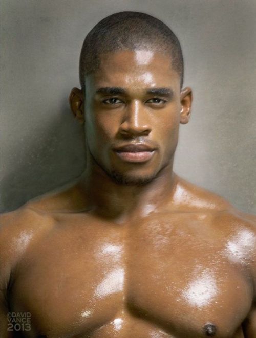 Pierre vuala naked black male model