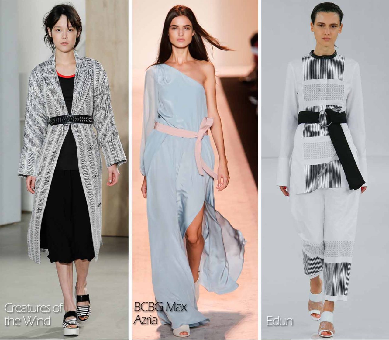 Inspected Trend: Put A Belt On It featuring Creatures of the Wind, BCBG, Edun