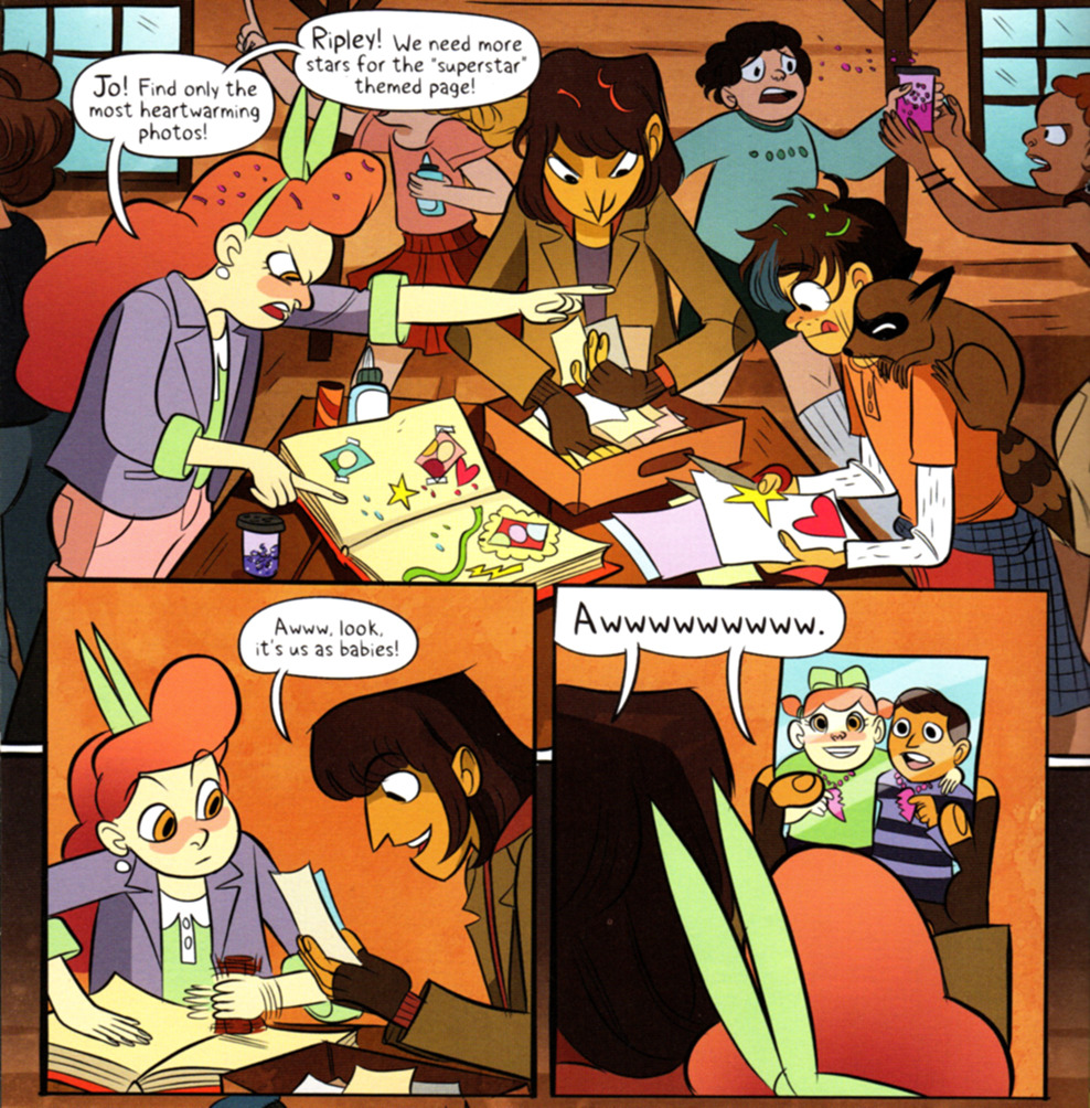 Lumberjanes Issue 12, April and Jo