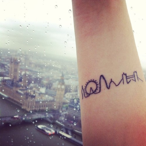 Top London Skyline Tattoo More Images for Pinterest