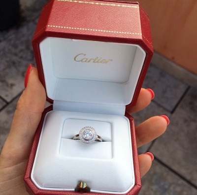 cartier engagement rings