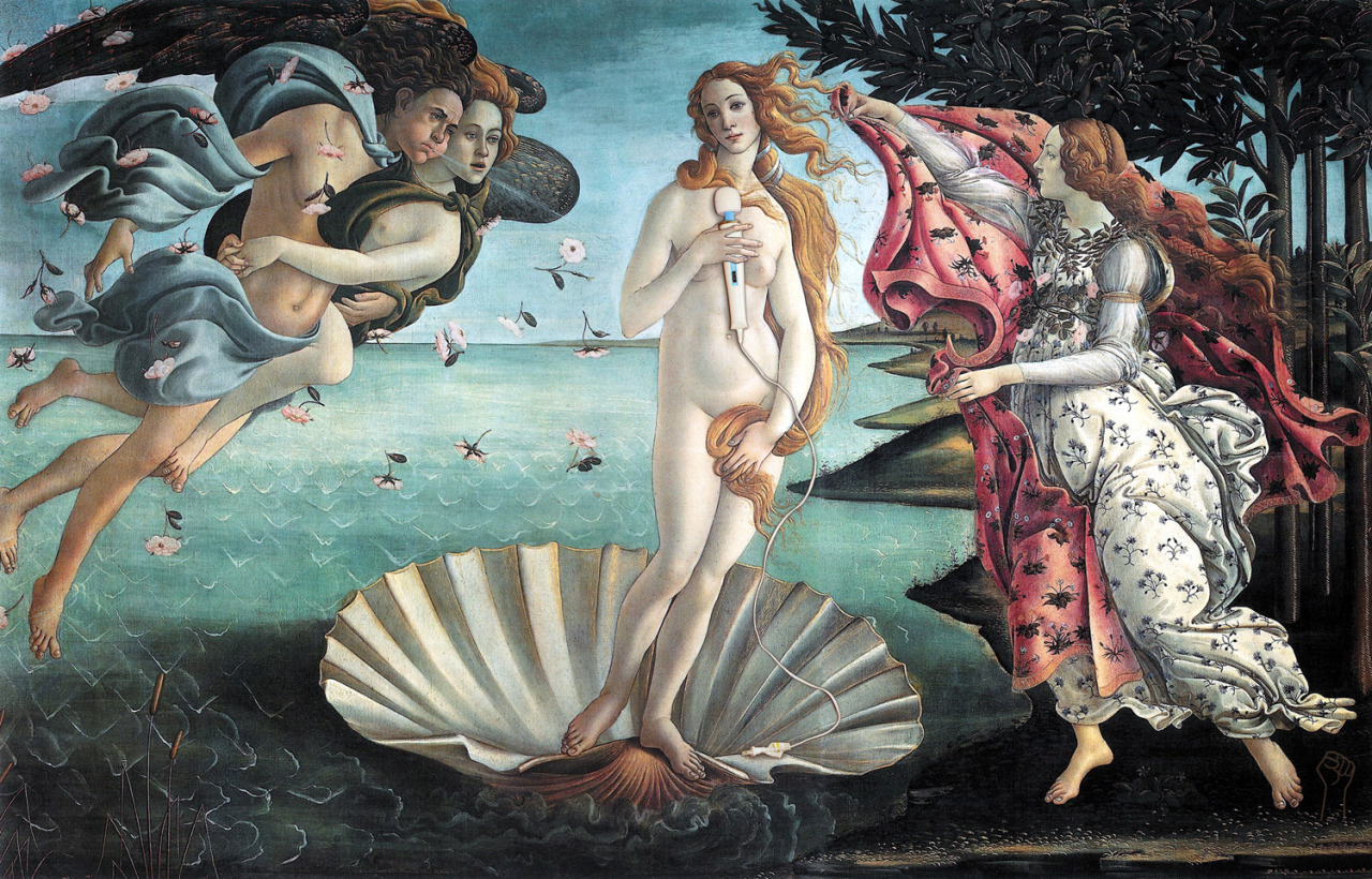 Hitachi of Venus by Sandro Botticelli.