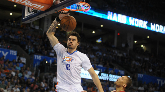 Steven Adams has been a difference maker of late. (USATSI)