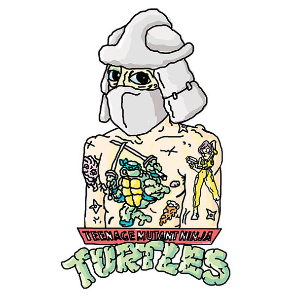 Sketch for Teenage Mutant Ninja Turtles show Instagram: @aperfectempire