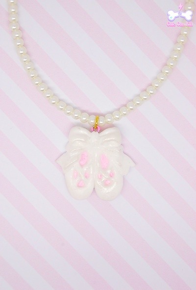 I somehow managed to buy this adorable necklace from cute can kill! Can&rsquo;t wait!（≧∇≦）☆