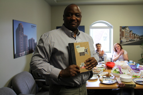 The Options team made Paul a goodbye scapbook of all  his accomplishments and the memories we shared over his 8 years!
