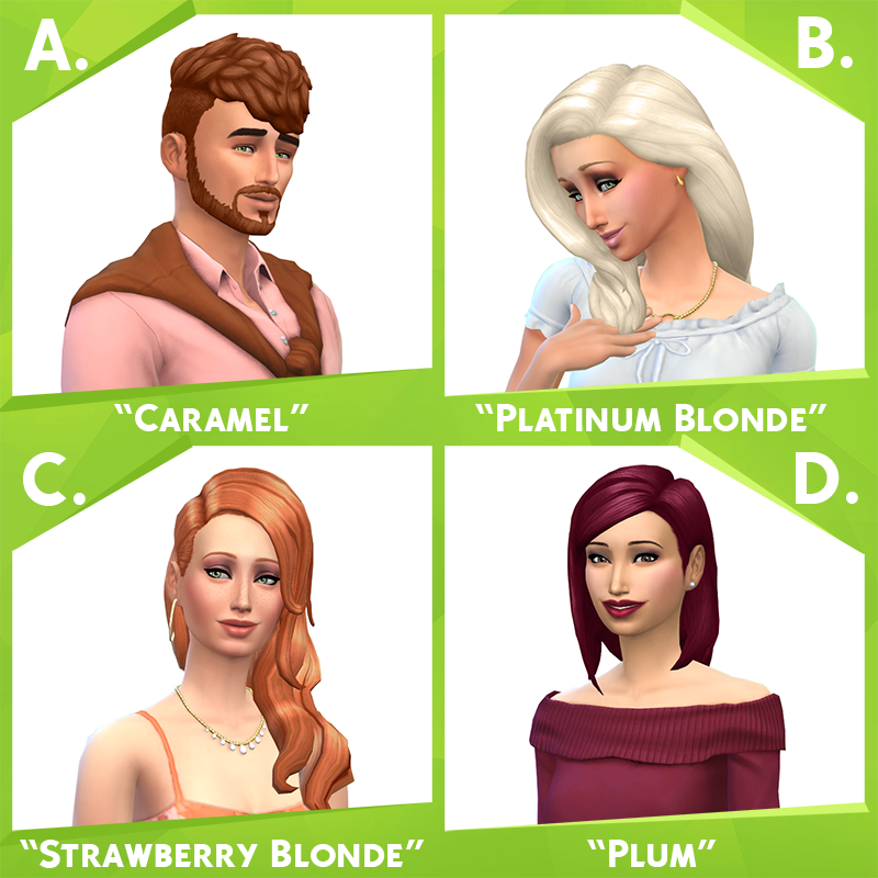 Whats Up With The Ugly Hair Colour Page 3 The Sims Forums